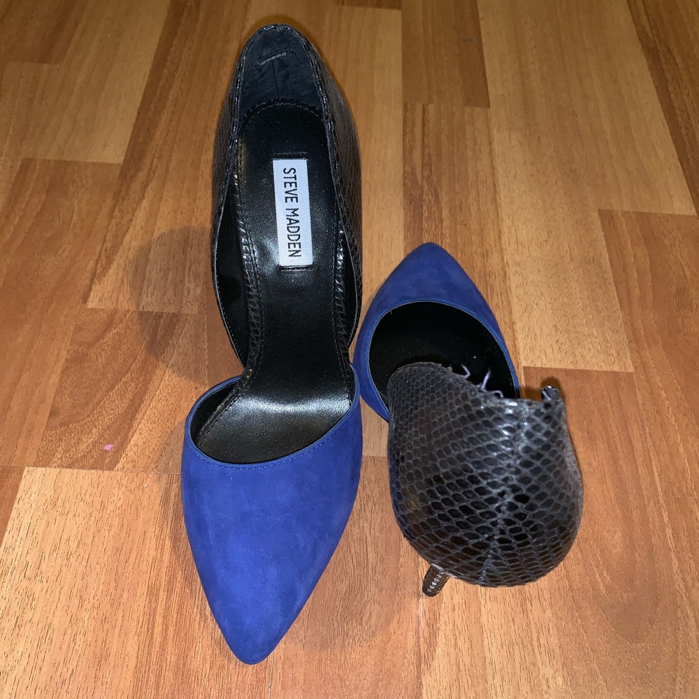 Steve Madden Snake skin heels